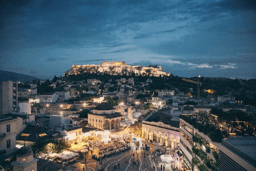 11 Best Countries for Digital Nomads in 2025 10 Drone shot of Greek city