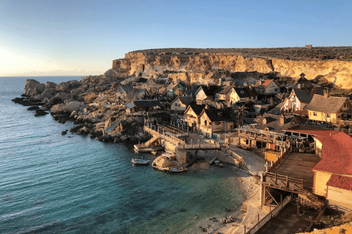 11 Best Countries for Digital Nomads in 2025 9 Malta coastline with cliffs and houses