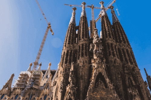 The 15 Best Places to Live in Europe - Eurotrip 2025! 15 Barcelona - Construction of The Sagrada Familia