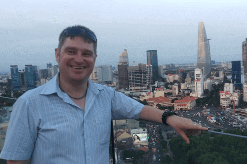 Matt Francis in Ho Chi Minh City