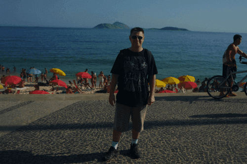 Matthew Francis in Rio De Janeiro