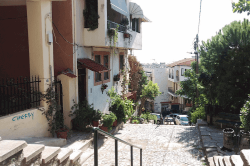 Thessaloniki Old Town in Greece