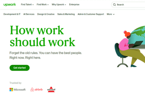 Upwork website